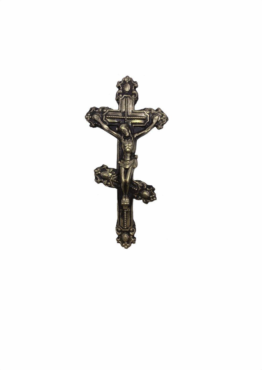 Крест №134 / Накладка из фольги / (450х210)мм