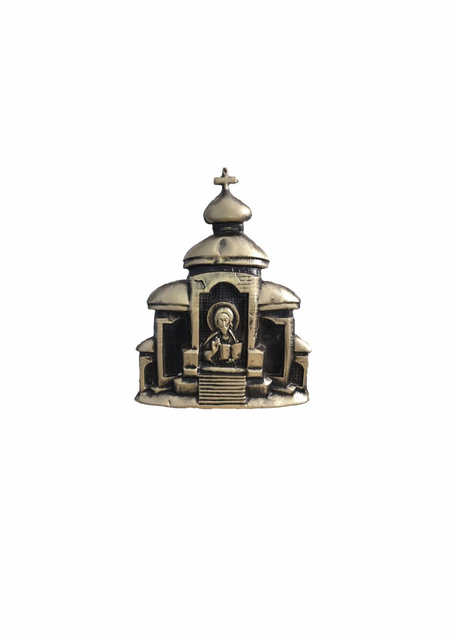 Церковь №150 / Накладка из фольги / (320х250)мм