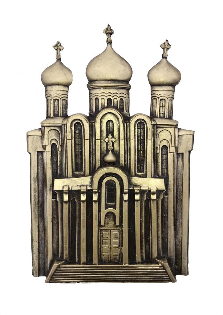 Церковь большая №157 / Накладка из фольги / (510х280)мм