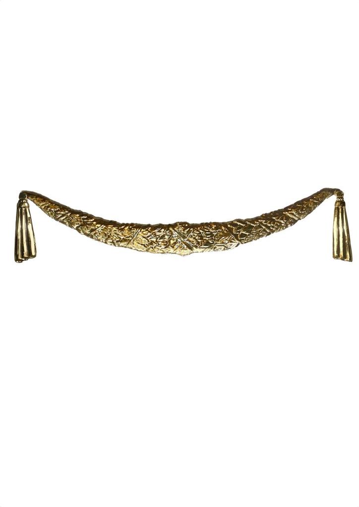 Коса лавровая №91 / Накладка из фольги / (750х150)мм