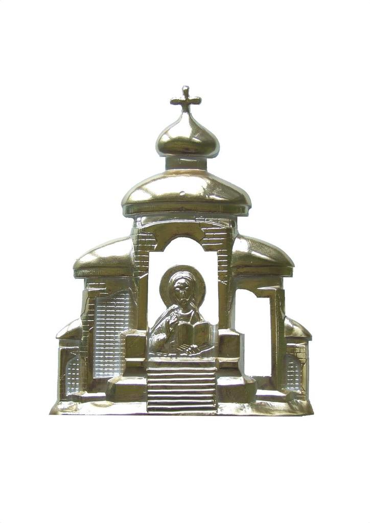 Церковь №150 / Накладка из фольги / (320х250)мм